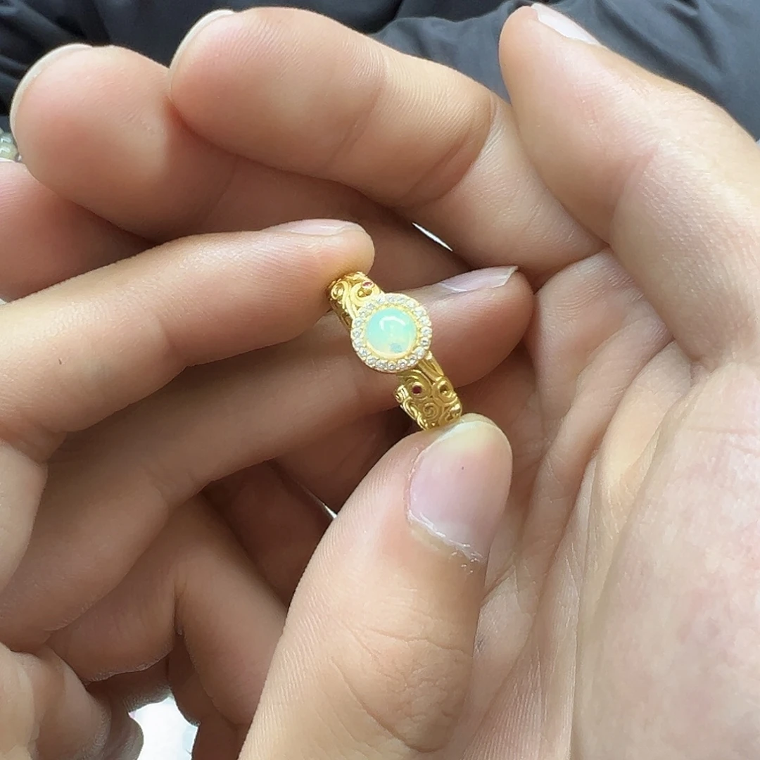 烟晶手链银S925镶嵌