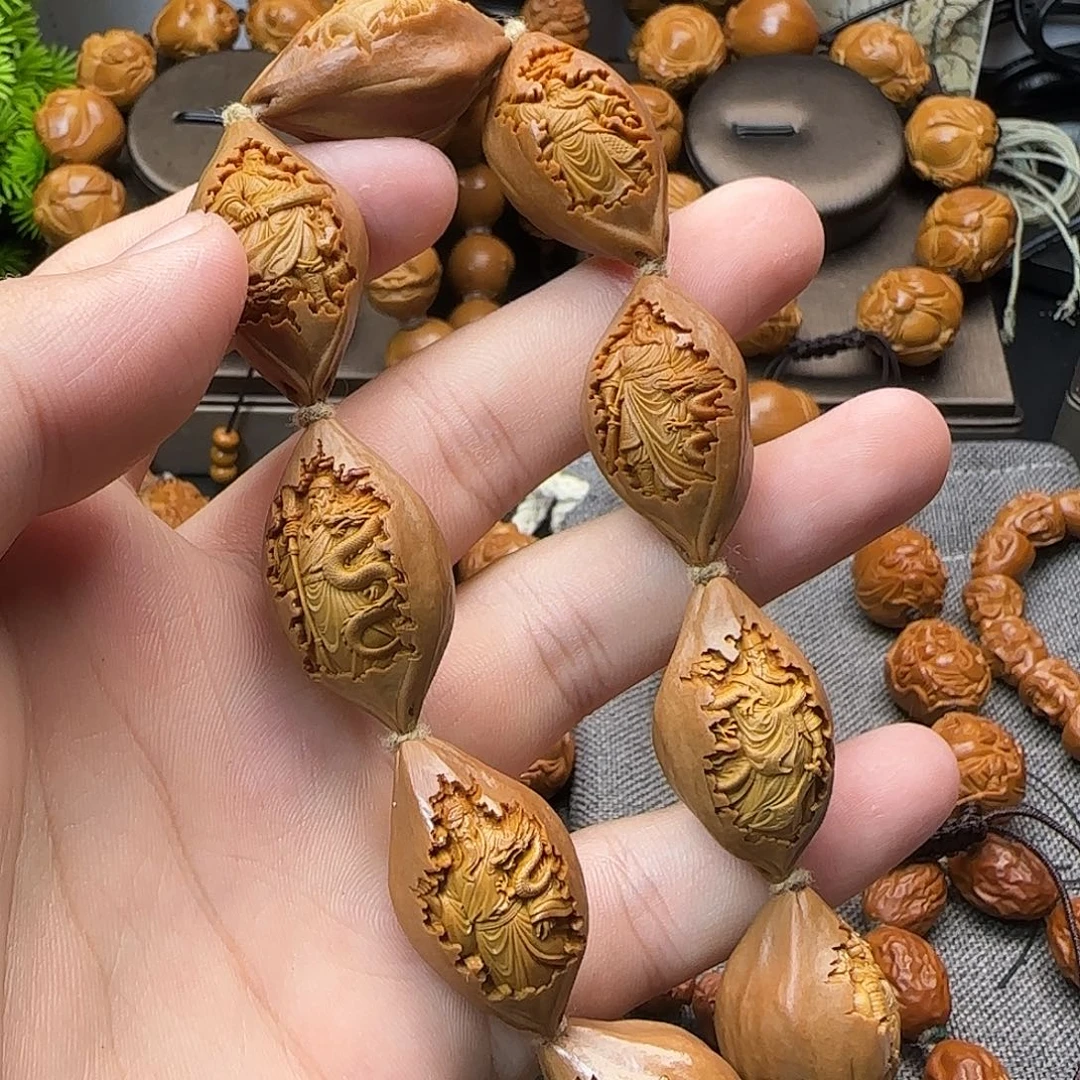 橄榄核手串/手链关公