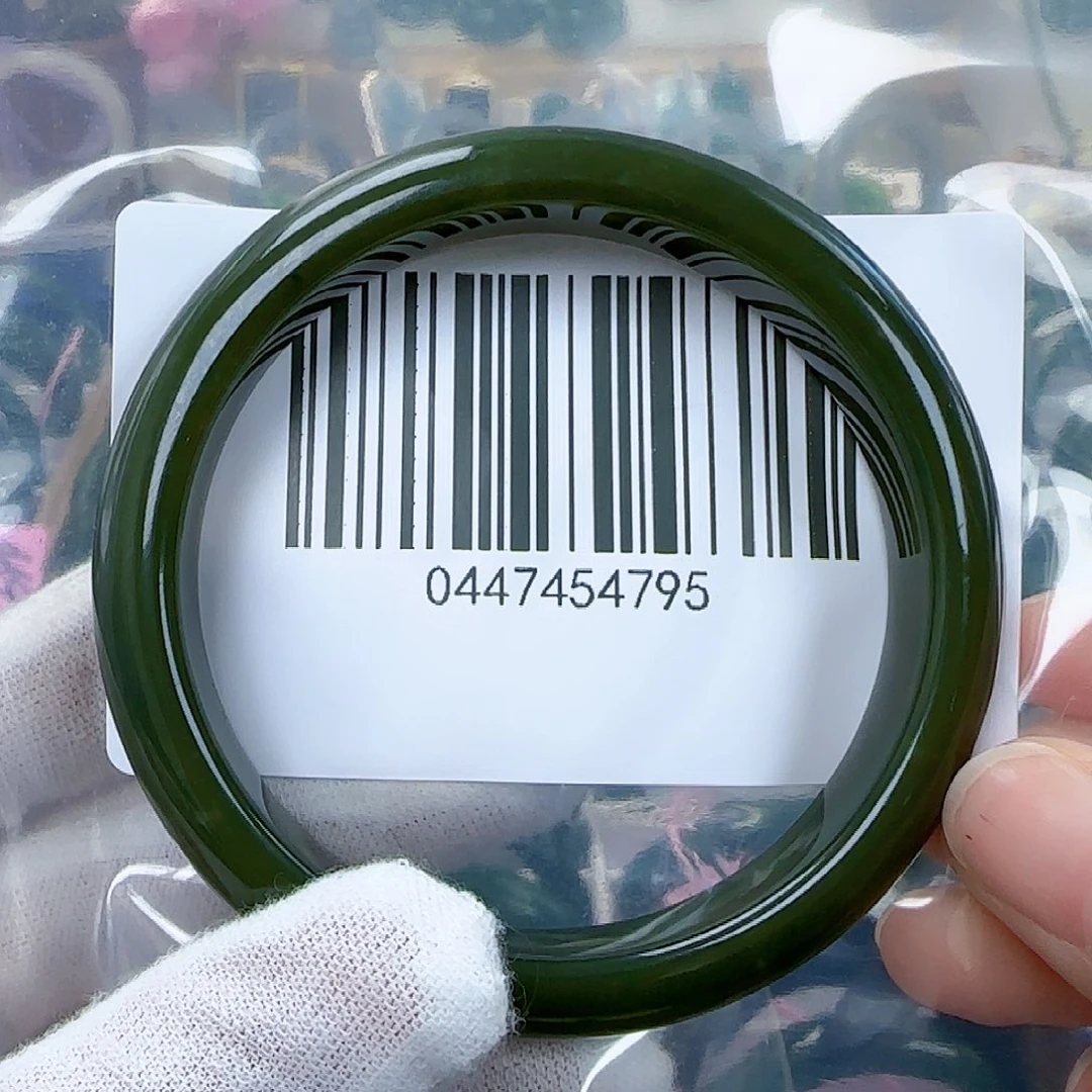 和田玉手镯未镶嵌5859