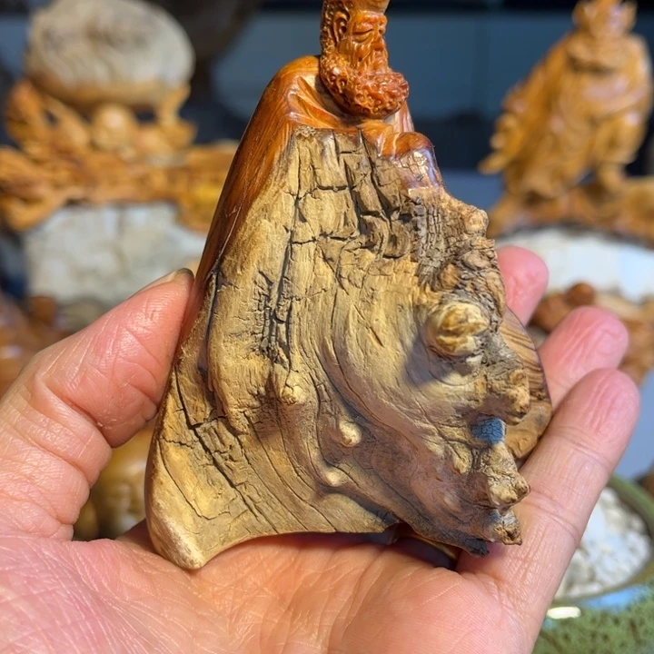 柏木（崖柏）根雕工艺摆件