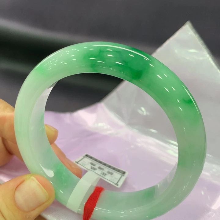 未镶嵌手镯翡翠正圈56-57