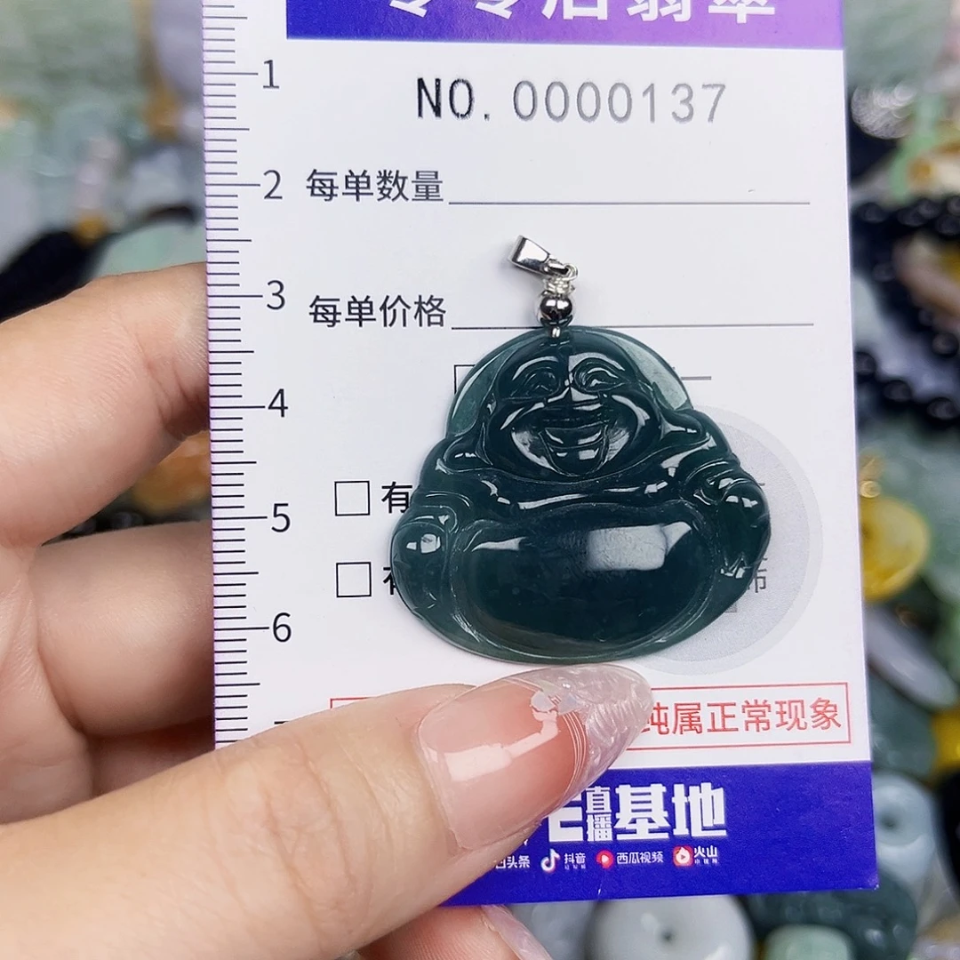 翡翠未镶嵌颈饰137