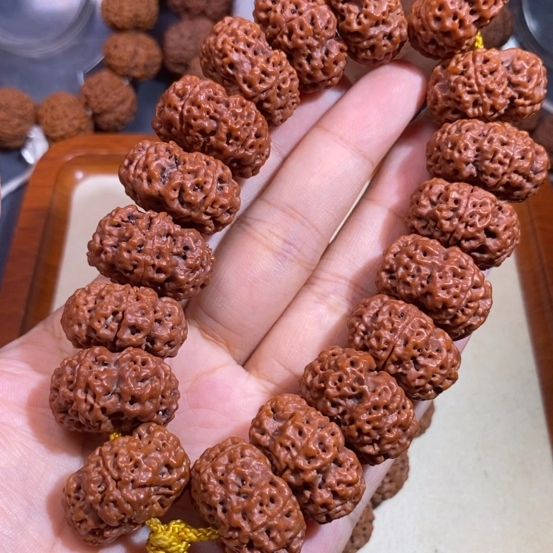 手串金刚菩提夹板蜂王24mm