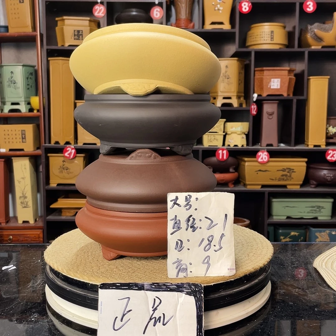 D-盆尚好紫砂花盆