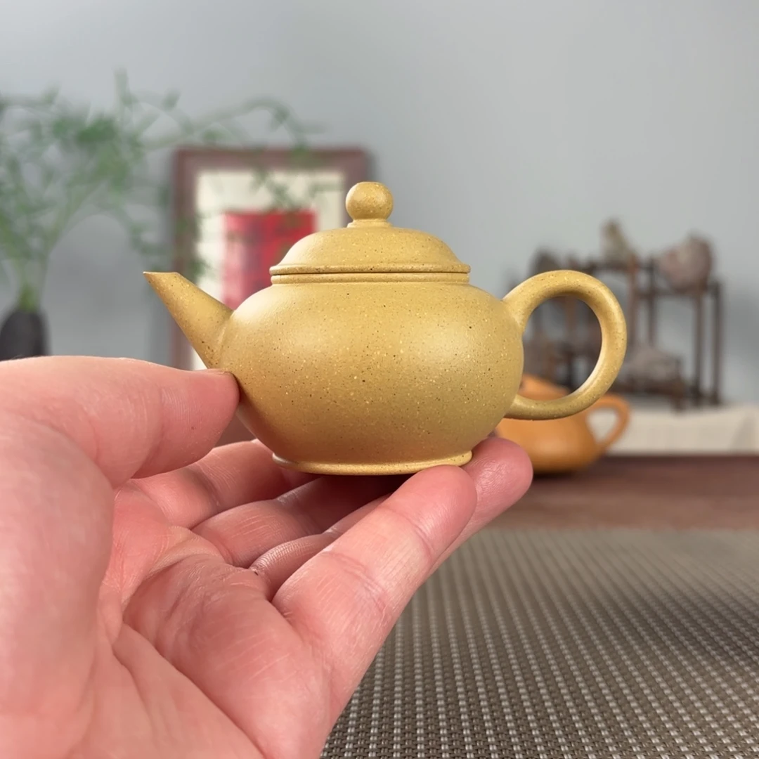 冰***丶茶壶紫砂黄龙山原矿紫砂壶