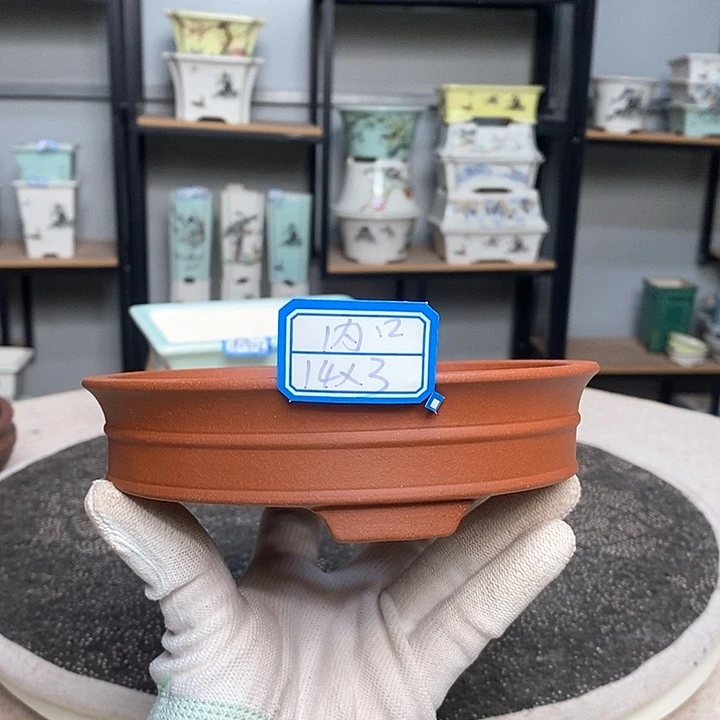 紫砂的花盆很漂亮15