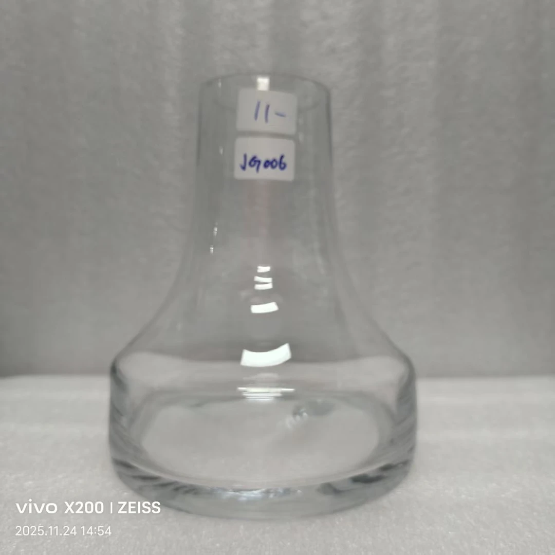 JG-006简约现代琉璃花瓶客厅餐桌插花艺术摆件