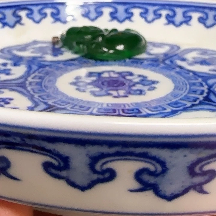 摆件陶用****4器物之美青花手绘