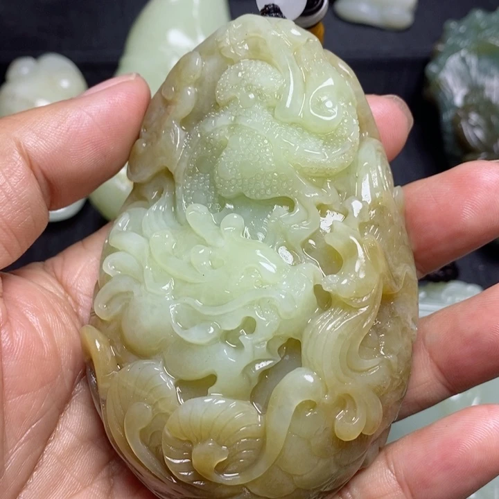 和田玉颈饰未镶嵌用****9