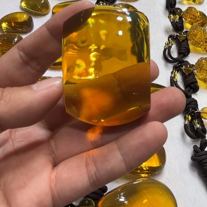 琥珀颈饰未镶嵌用****7琥珀吊坠