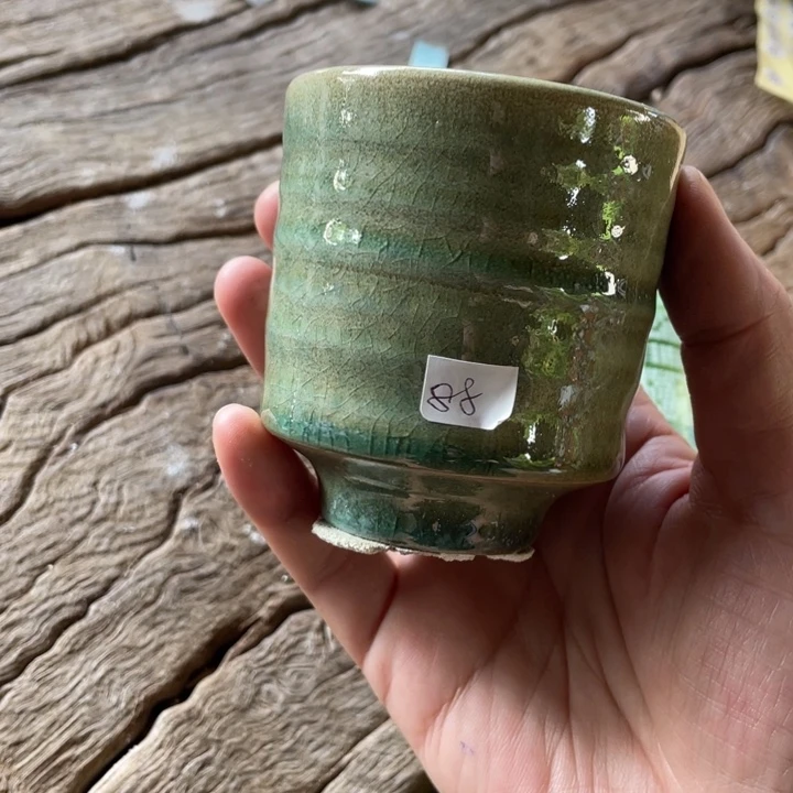 浪鬼家釉绘柴烧餐具s****5