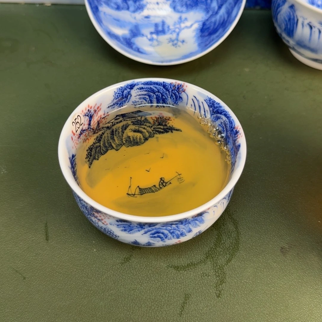 景德镇纯手绘茶具圆圆252