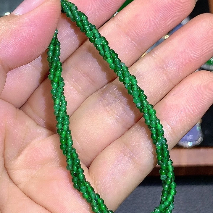 未镶嵌手链翡翠翡翠