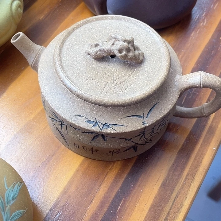 紫砂茶壶处理一把