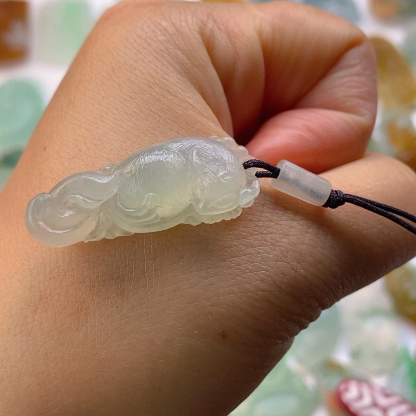 【闪购商品】定制翡翠未镶嵌九尾狐