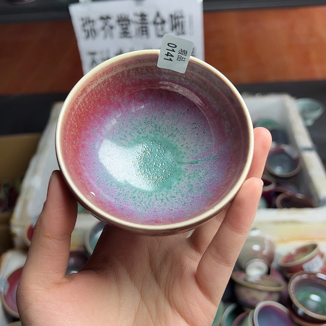 摆件陶窑口自销原矿钧瓷