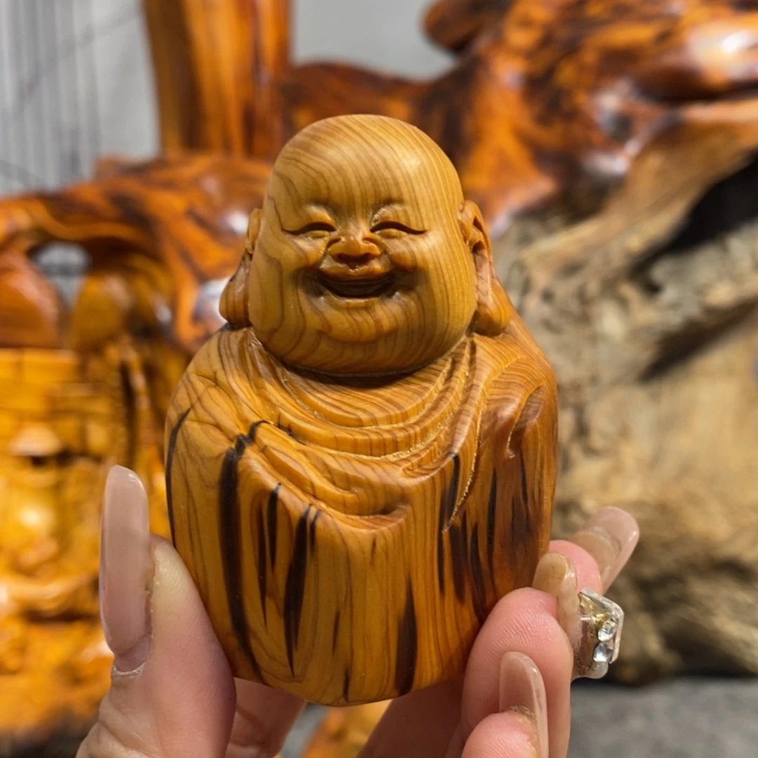 【闪购商品】柏木（崖柏）根雕木雕工艺品摆件创意，满10送1手把件