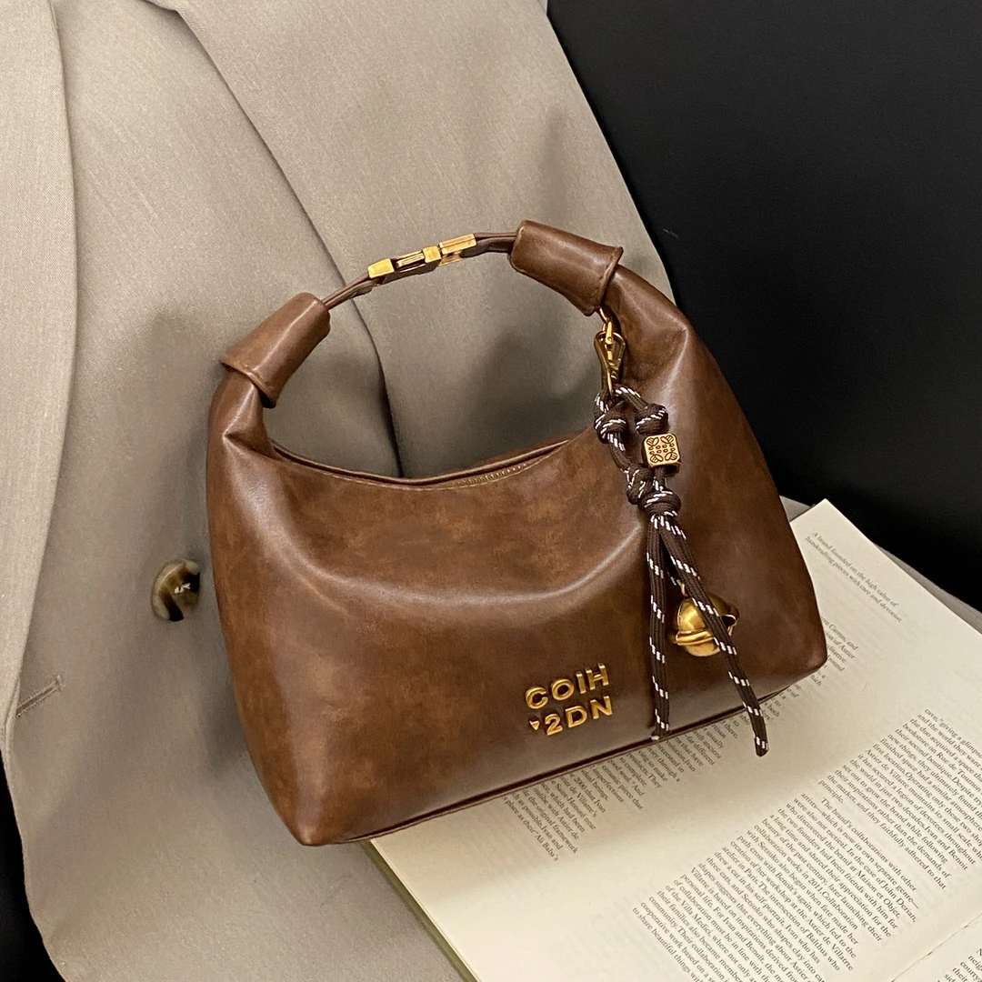 【带挂件】新款手提包小包包单肩斜挎包时尚潮流8942