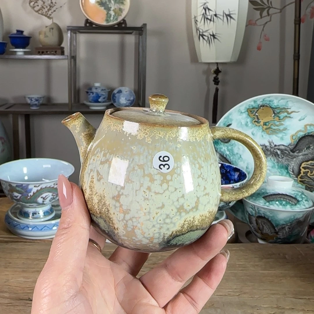 杯景德镇陶瓷柴烧多人