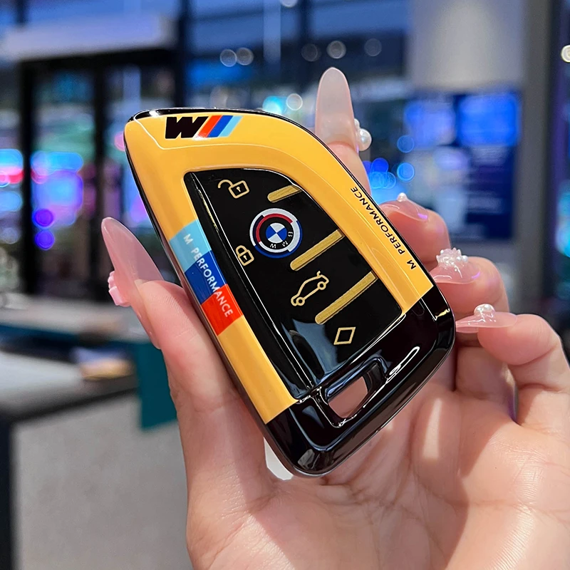 宝马3系钥匙套325LI五系530li刀锋i3车ix3X1X2X3X4X5X6扣壳包