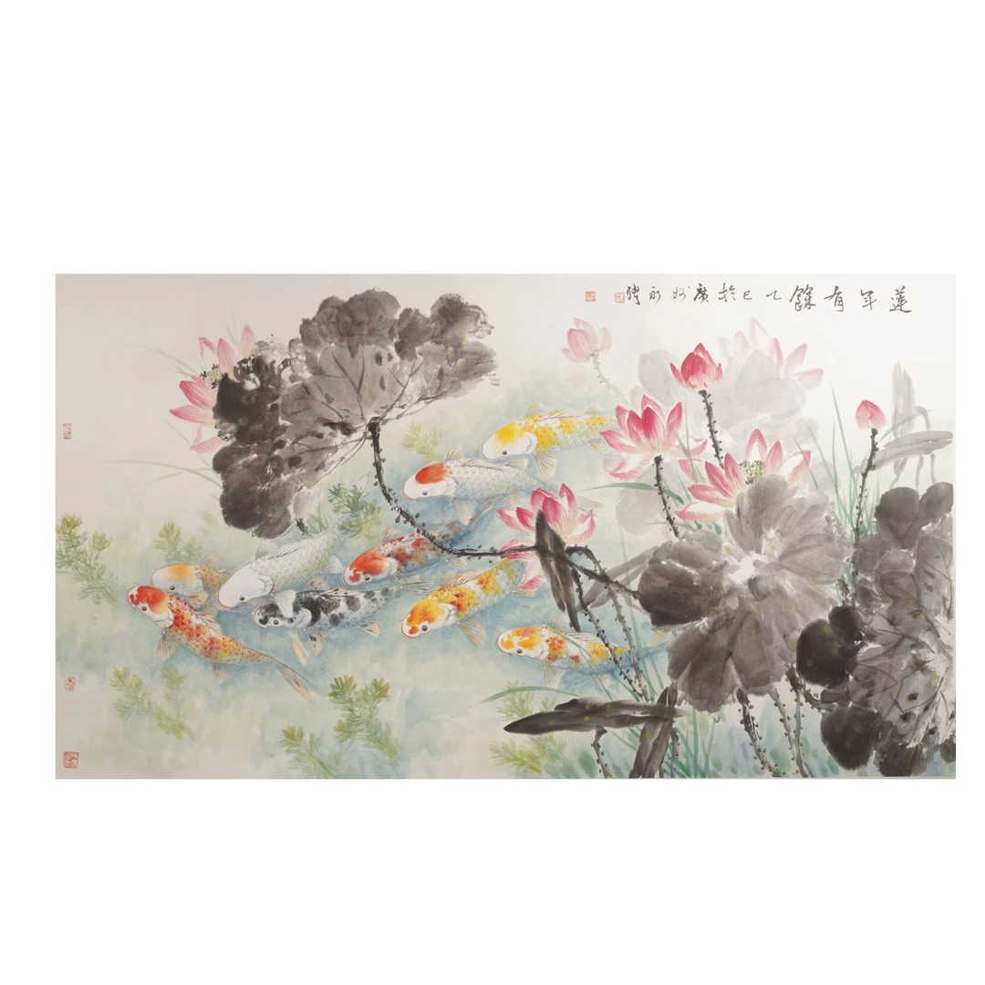 23晚班黎永聘国画O34ED14025