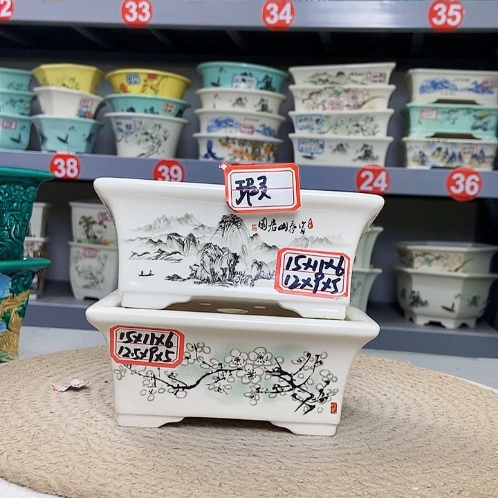 紫砂花瓶紫砂花盆