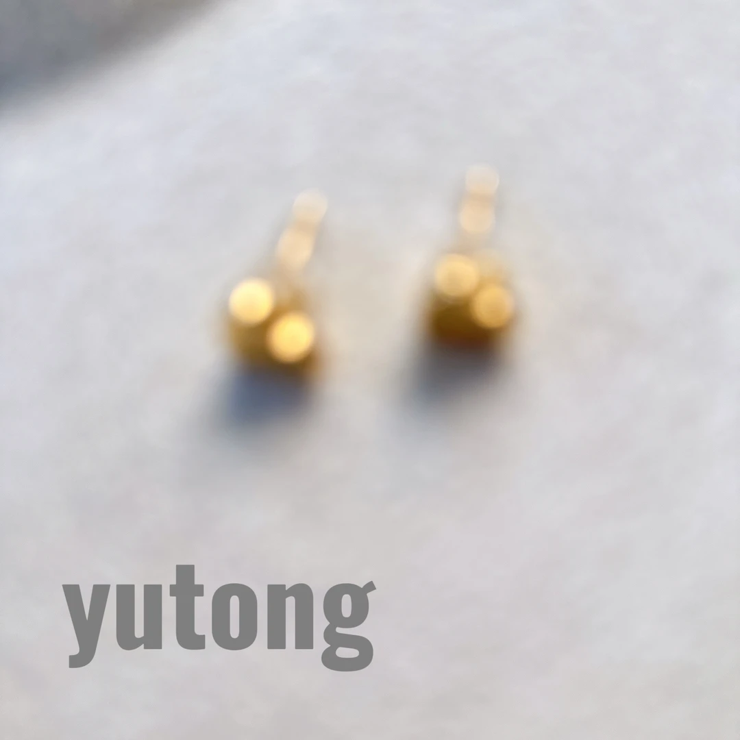 铜合金耳饰 【雨桐轻奢饰品】设计款耳环YT03714