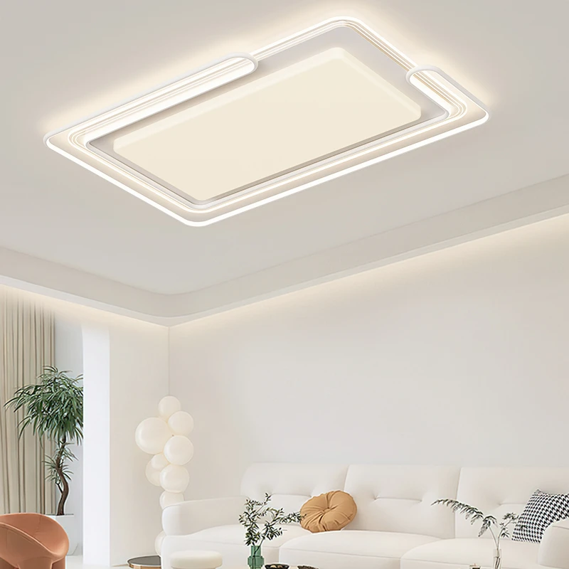 客厅灯简约现代led吸顶灯大气新款主卧室灯家用中山灯具灯饰全套T