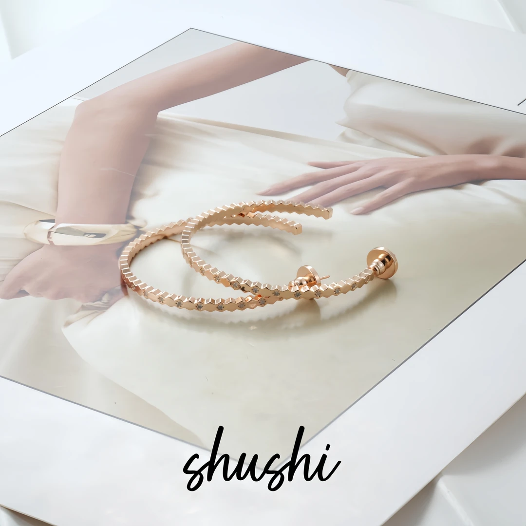 铜合金耳饰 时尚经典轻奢气质百搭耳环8545