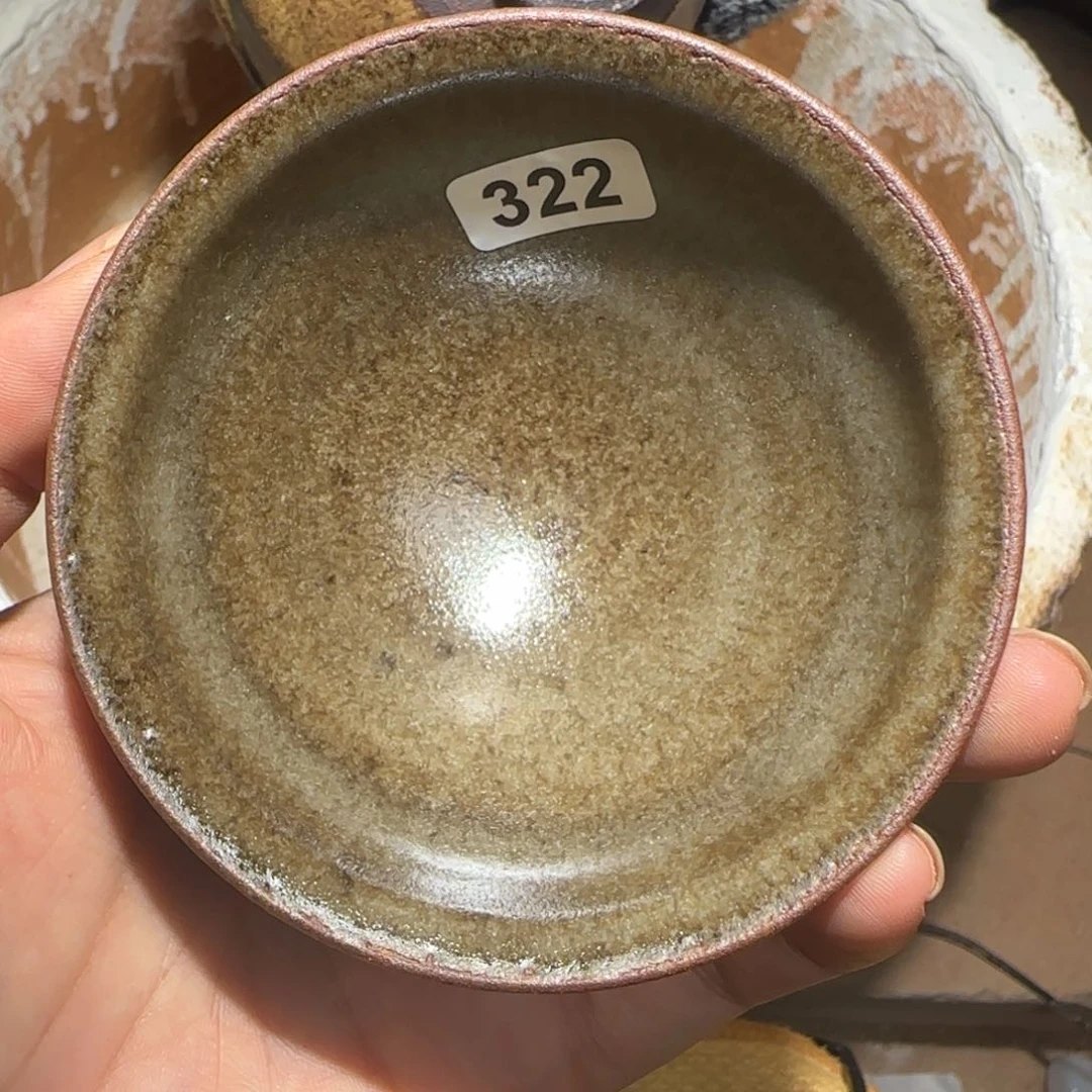 茶盏龙窑柴烧原矿原釉322