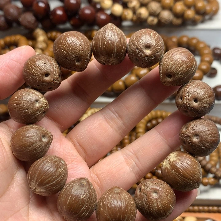 手串紫金鼠17mm原皮单圈手串