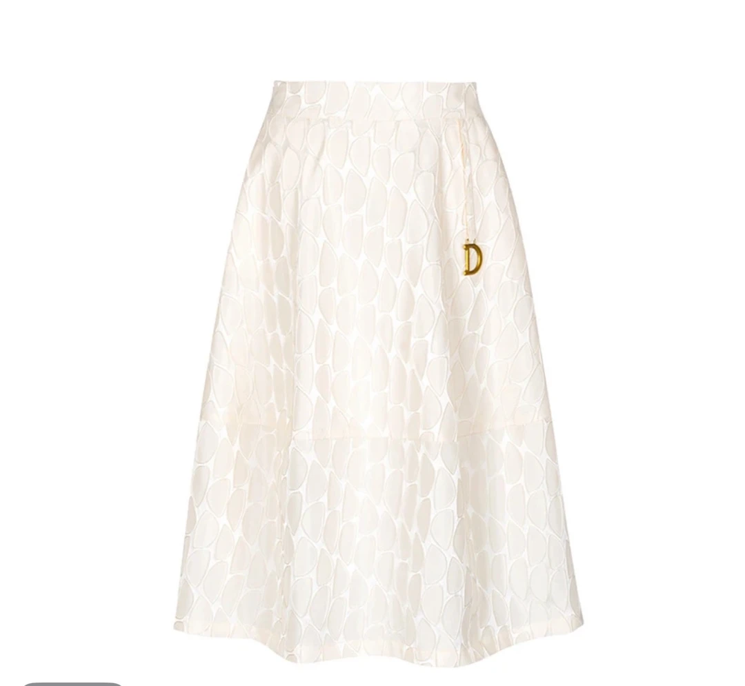 【高品质半身裙】女提花半身裙高腰半裙休闲百搭短裙A字春夏显瘦