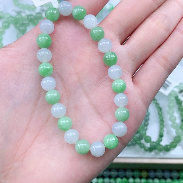 未镶嵌手链翡翠翡翠