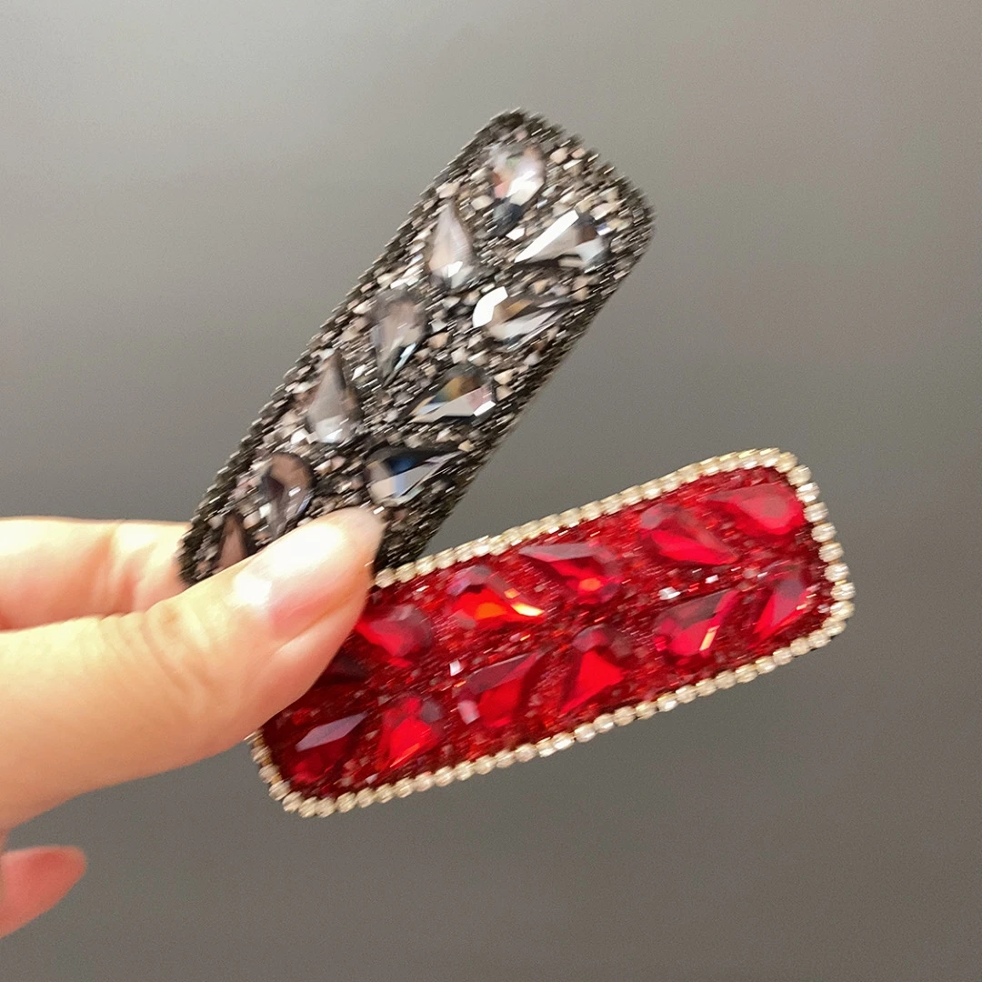 099夹刘海碎夹轻奢原创设计发夹头饰女日韩可爱BB夹一字夹侧边夹