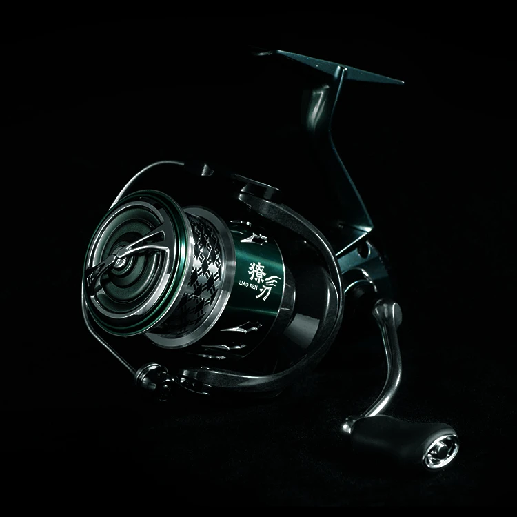 鲲轮獠刃25新款纺车轮远投泛用轻量鱼线轮淡海水金属路亚鱼轮矶钓