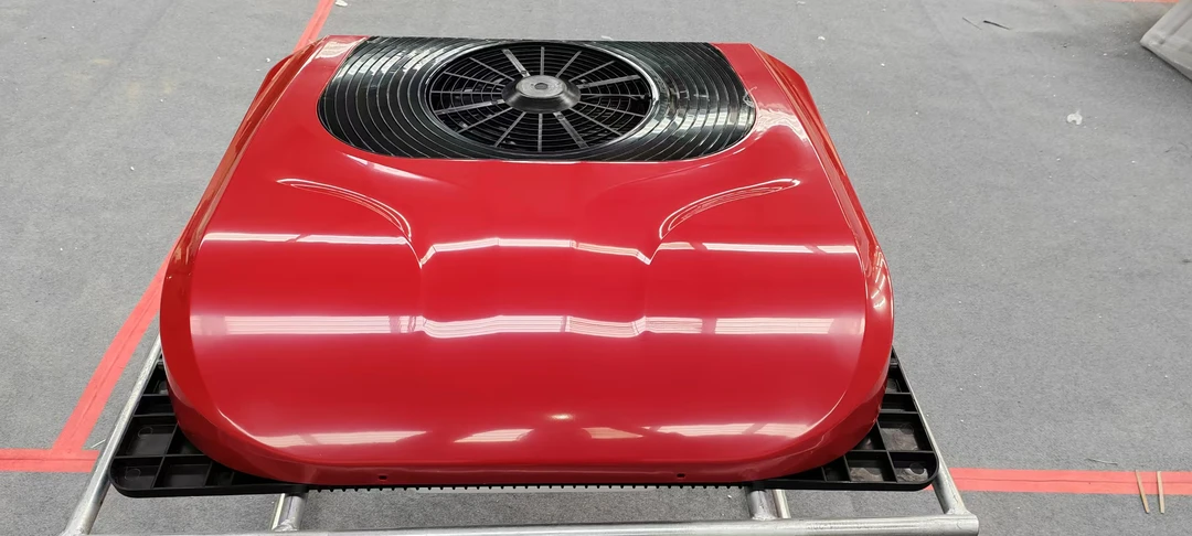 车载电动顶置空调24v货车驻车空调电动空调顶置一体机电动摆风