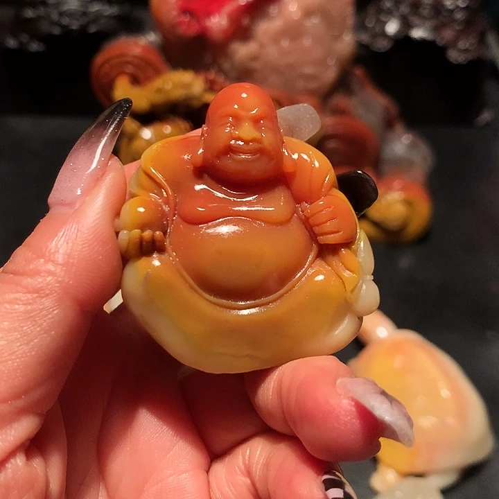 昌化石意****K大师作品漂亮