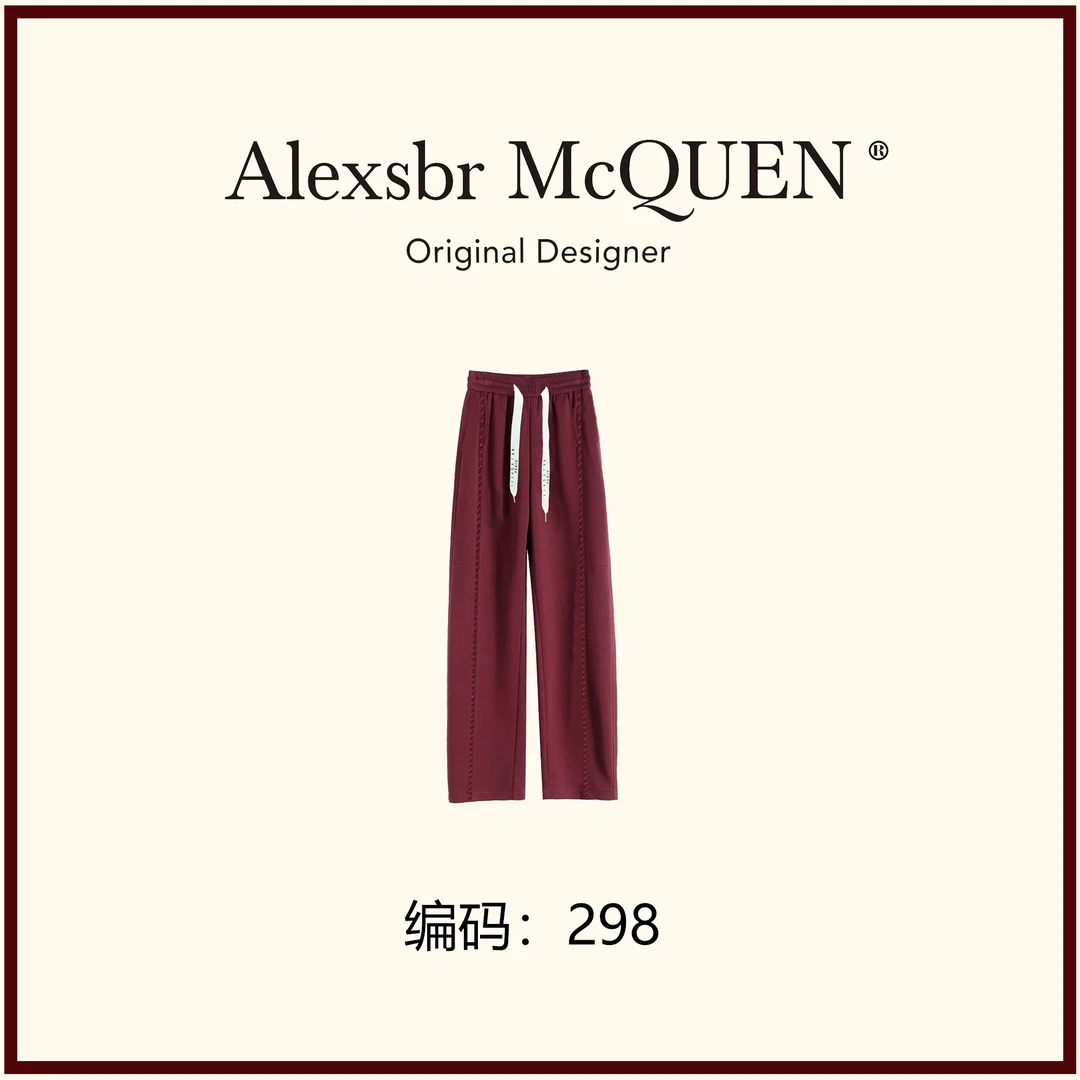 YDD•「298」秋季新款休闲裤显瘦气质复古设计师时尚百搭裤子XZ-2019