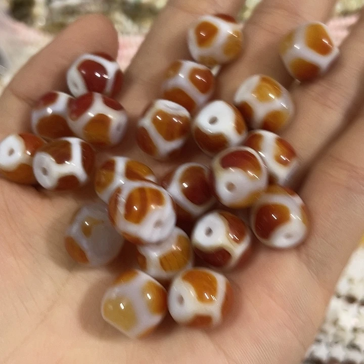 贝壳非金属10个富甲天珠