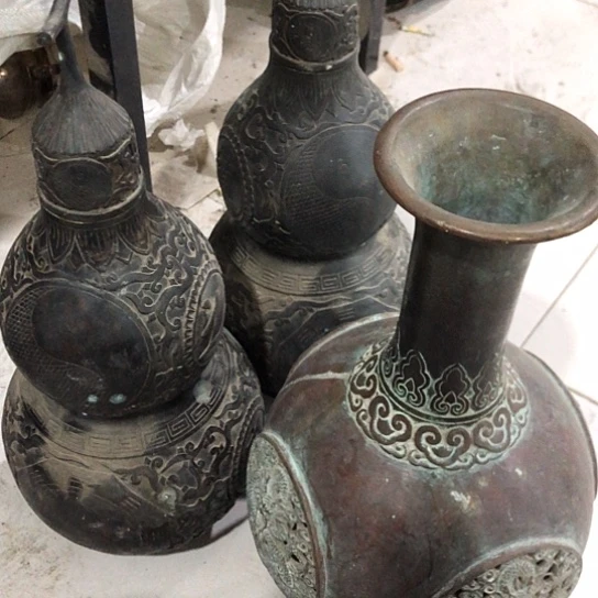 用***1闪电购铜摆件工艺品