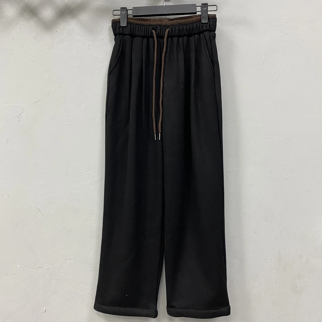 9128#新款女装时尚加绒休闲裤