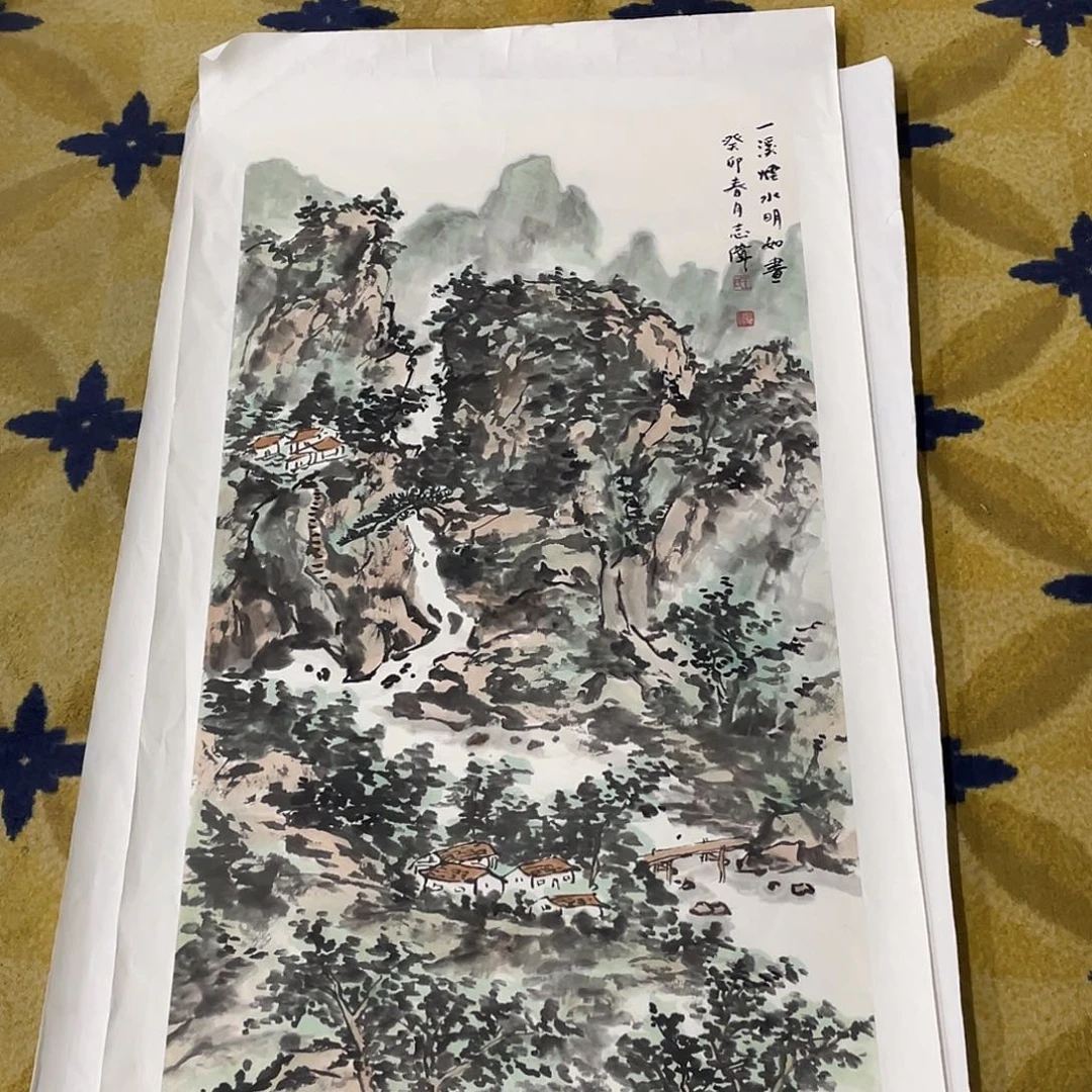 国画绘画作品王老师6666三尺