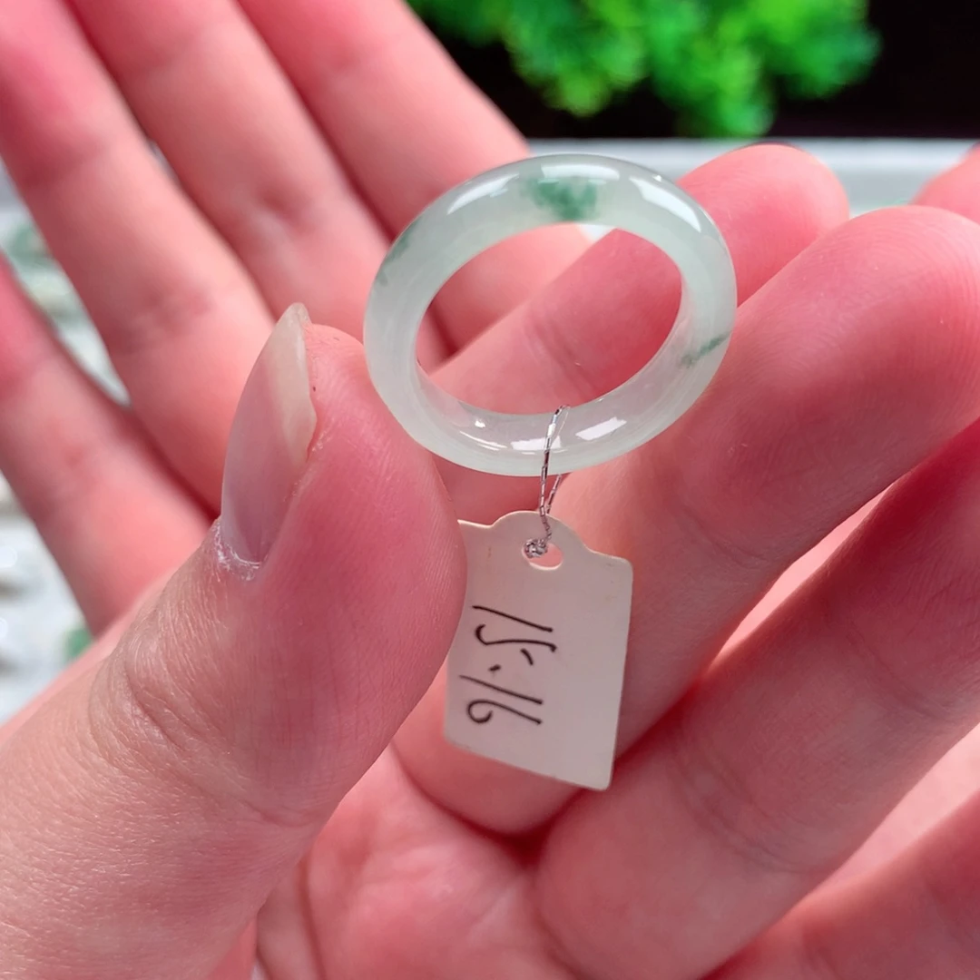 未镶嵌戒指翡翠天然