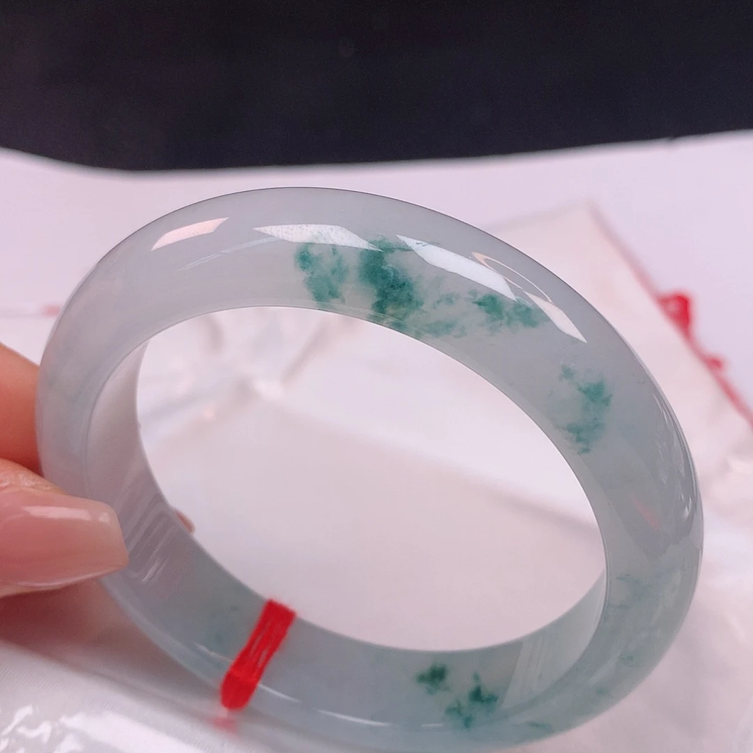 【闪购商品】翡翠手镯未镶嵌02 54翡翠手镯