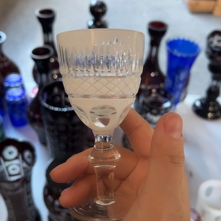 水晶玻璃手柄款微瑕一个