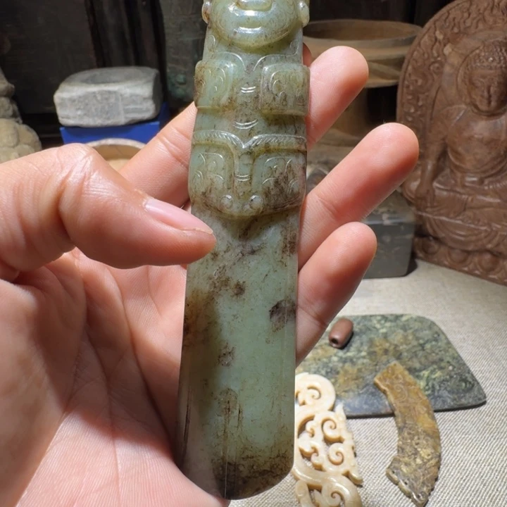 和田玉（糖玉）颈饰未镶嵌爱*肉