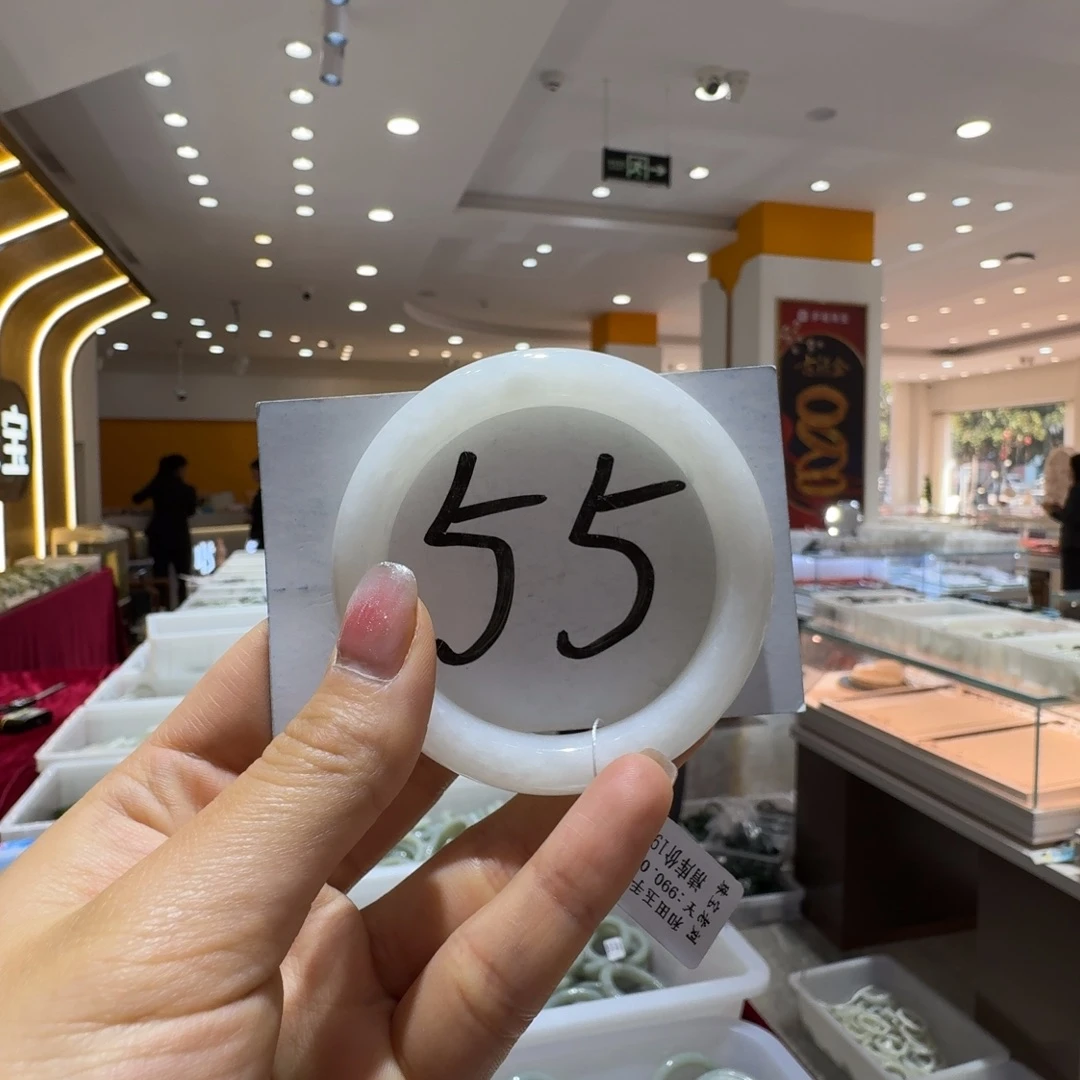 和田玉未镶嵌手镯43