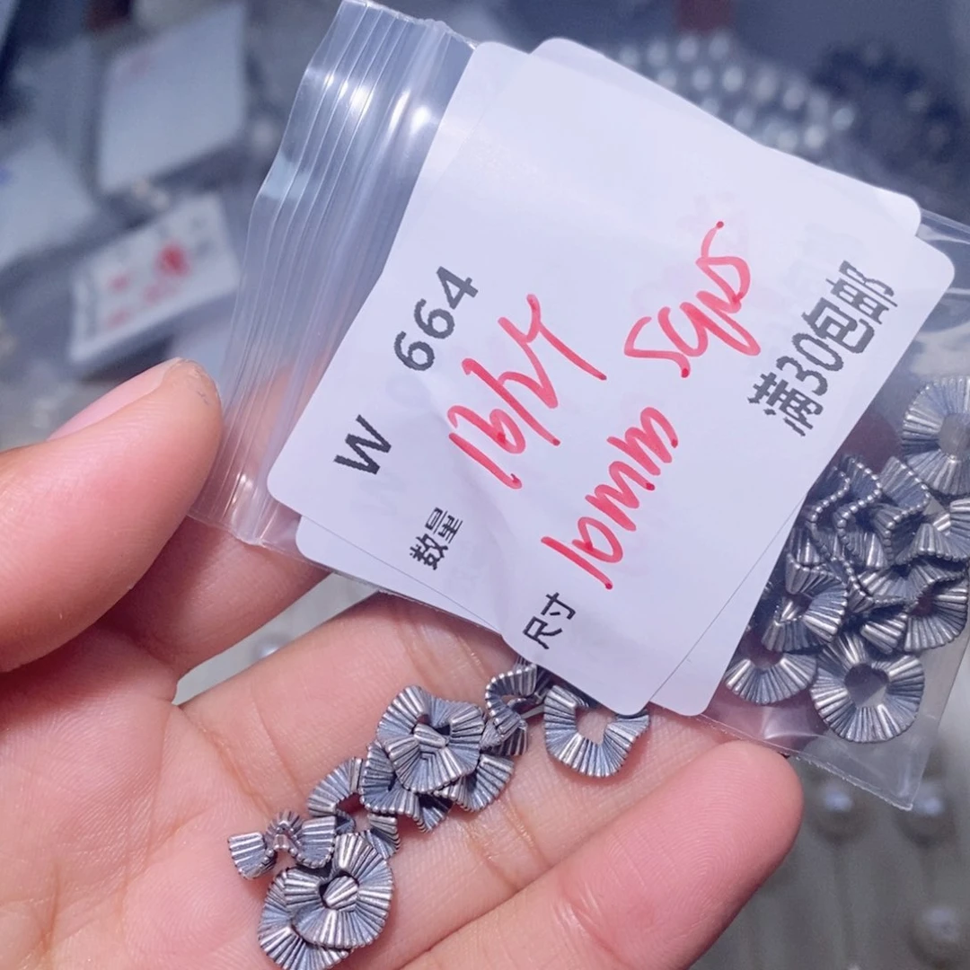 水晶珠宝半成品银S925镶嵌W664