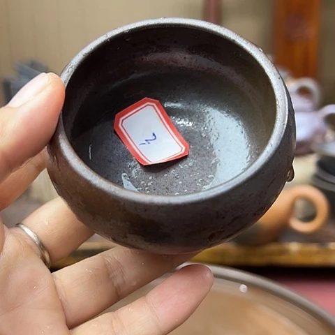 戬谷龙窑柴烧茶杯3