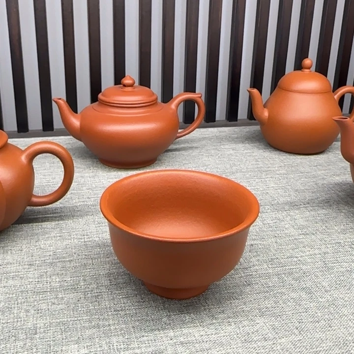 飞***5茶壶紫砂紫砂壶主人杯